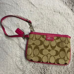 Coach wristlet